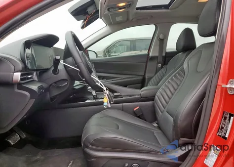 2021 Hyundai Elantra Limited from USA, damaged, VIN 5NPLP4AG5MH024847